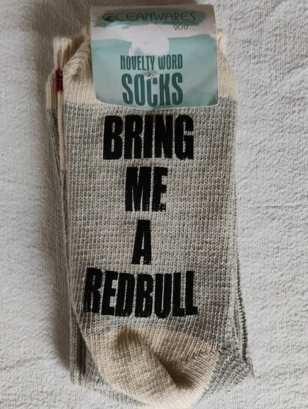 If You Can Read This Bring Me A Redbull Crew Socks By Oceanwares